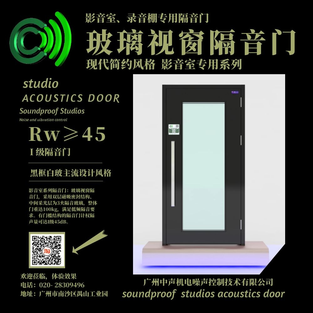 玻璃視窗系列隔音門